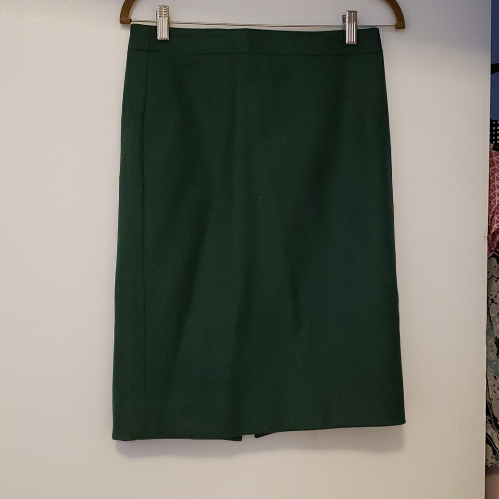 Jcrew wool pencil skirt